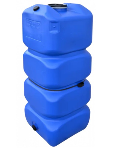 Depósito exterior polietileno de alta densidad azul 2000 litros